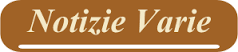 Notizie varie